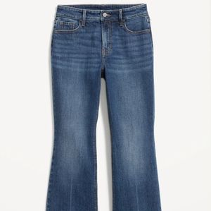 Old Navy Extra High Waisted Flare Jeans Size 22